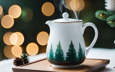 Чайники и термосы новогодние