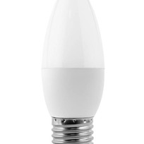 Лампа светодиодная IN HOME VC, 8Вт, СВЕЧА, Е27, 220В, 600Лм, 4000К (10)