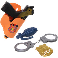 Набор полицейский Специальный агент - Под прицелом, 5 предметов, 25*16 см, пакет