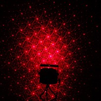 Световой прибор Лазер 4 рисунка (красный/зеленый), (220V)