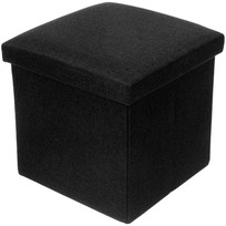 Короб для хранения вещей складной ВЕСТА, цвет черный, 30*30*30см