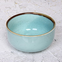 Салатник керамический Tiffany Blue 12,5*6см