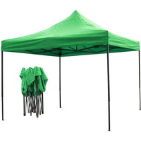 Тент-шатер Отдых раздвижной 2*2*2,5м зеленый