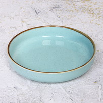 Тарелка керамическая Tiffany Blue глубокая 20*4см