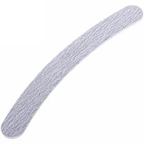 Пилка для ногтей наждачная в пакете Ultramarine, дуга, цвет серебро, 17,5*2