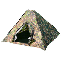 Палатка туристическая Селенга-3 однослойная, 200*200*130 см, самораскладывающаяся, цвет хаки