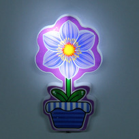 Ночник-светильник Sweet dream - Сияющий цветочек 2W 220V, Сиреневый