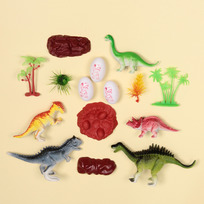 Набор динозавров Юрский Мир, 15 предметов, 29*19.2 см, 0599-99