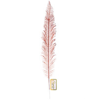 Ветка декоративная Волшебное перо 53 см, Розовое золото