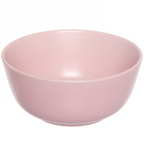 Салатник керамический 500мл Матовая глазурь розовый 16*6см