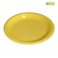 Тарелка пластиковая для закусок 16*15см С151