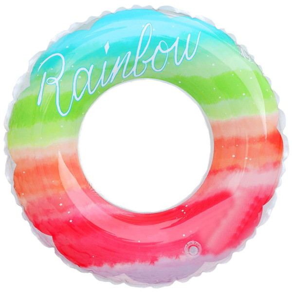 Круг для плавания 90 см Rainbow