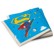 Салфетки бумажные 33*33см Superman 3 слоя, 20шт