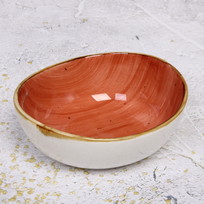 Салатник керамический Corsica orange 14*13*6см