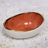 Салатник керамический Corsica orange 10*7,5*4см