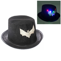 Шляпа карнавальная Helloween - Летучая мышь с подсветкой