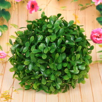 Искусственное растение шар Самшит зеленый D-12см Ultramarine