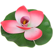 Растение водоплавающее Кувшинка Экзотик d-15см розовая