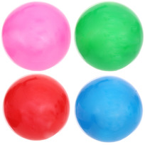 Мяч 15 см Яркий цвет, однотонный, цвет микс