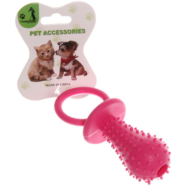 Игрушка для собаки Bubble gum-Соска 12см цвет микс купить оптом по низкой  цене в РЦ «Восток»