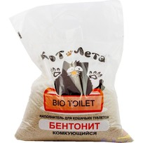 Наполнитель для кошачьего туалета КотЛета Бентонит 5л