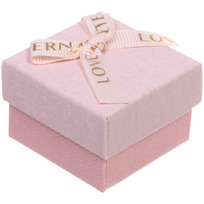 Коробка подарочная Настроение 5*5*3,5 см, Розовый