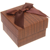 Коробка подарочная Wish 5*5*3,5 см, Шоколад