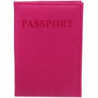 Обложка на паспорт Классика, цвет сливовый