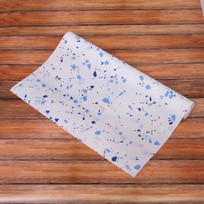 Коврик для кухонных ящиков в рулоне 45*125см Краски голубой