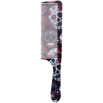 Расческа антистатик для укладки с ручкой Barber, 21,5*4,5см (пакет Barber)