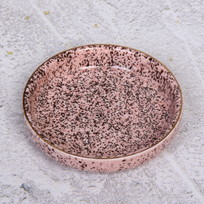 Тарелка керамическая Pink Stone 9,9*2,2см