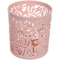 Корзинка - стакан для хранения мелочей ФРАТОРИЯ, цвет розового бальзамина, 10*11см (лейбл)