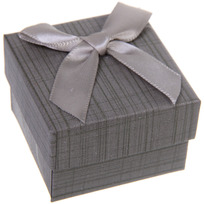 Коробка подарочная Wish 5*5*3,5 см, Серый